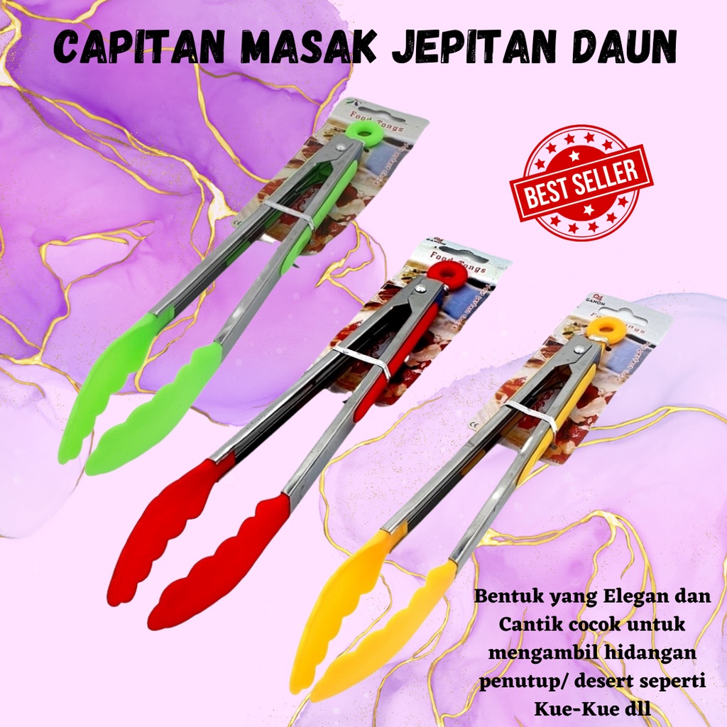 (PDW) Capitan Masak / Makanan Jepitan Daun Warna