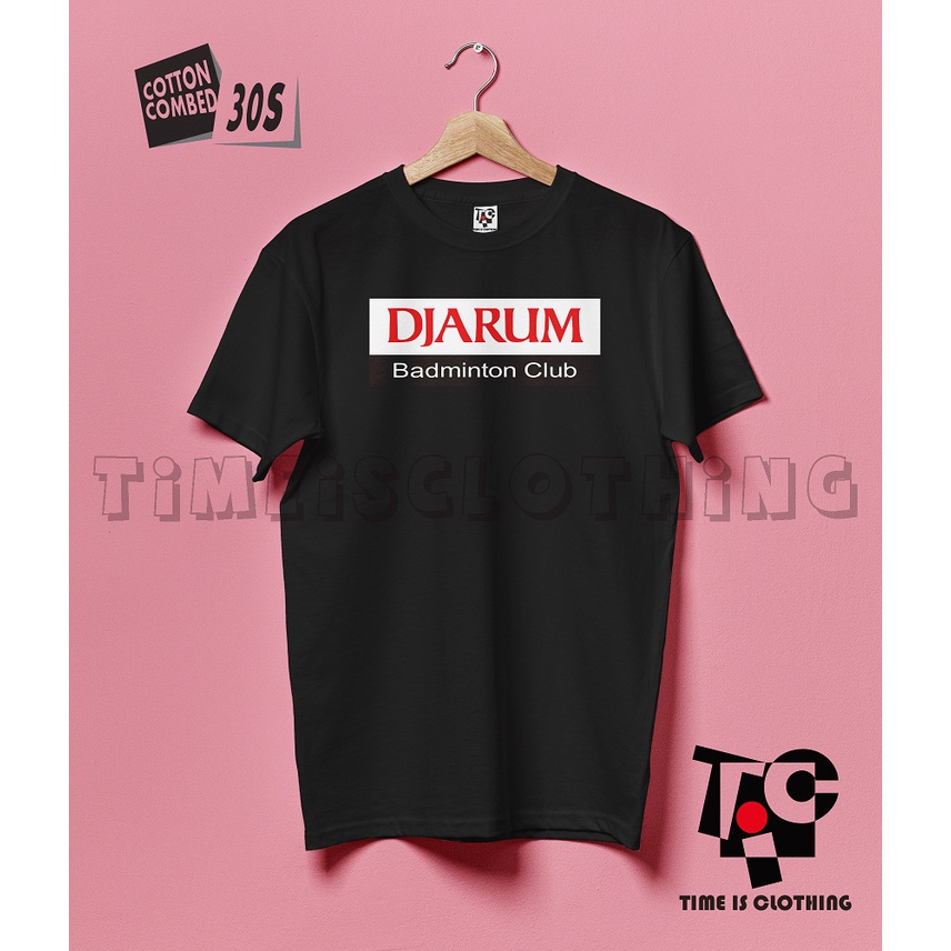 Kaos Tshirt Baju 30S Distro DJARUM BADMINTON | kaos pria wanita
