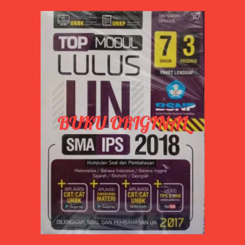 TOP MODUL.. LULUS UN SMA IPS 2018