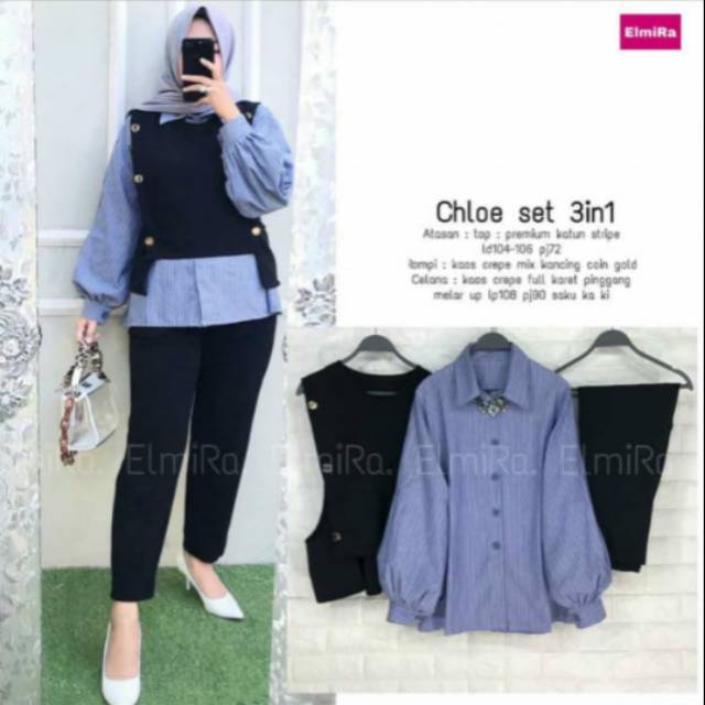 CHLOE SET 3 IN 1 BY ELMIRA