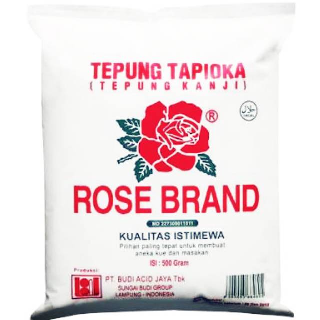 

Tepung Tapioka Rose Brand 500 gr