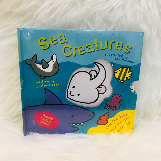 

Magic Colour Book: Sea Creatures (Hardcover)