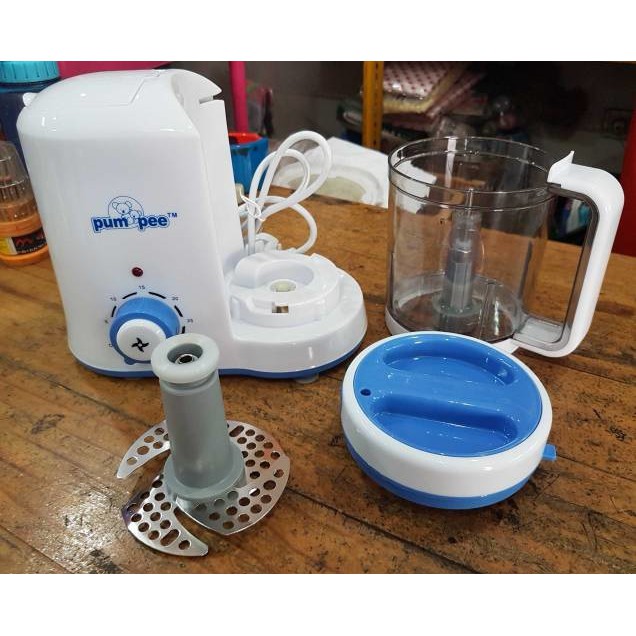 Pumpee Food Processor and Steamer Makanan Anak Bayi