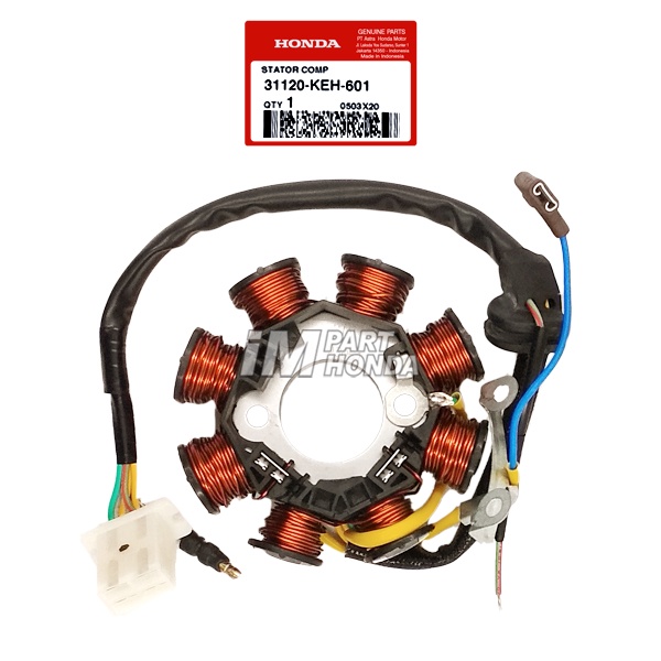 ORI  31120-KEH-601 Spool Spul Spol Stator Comp Megapro Primus 2006 - 2009 ORIGINAL