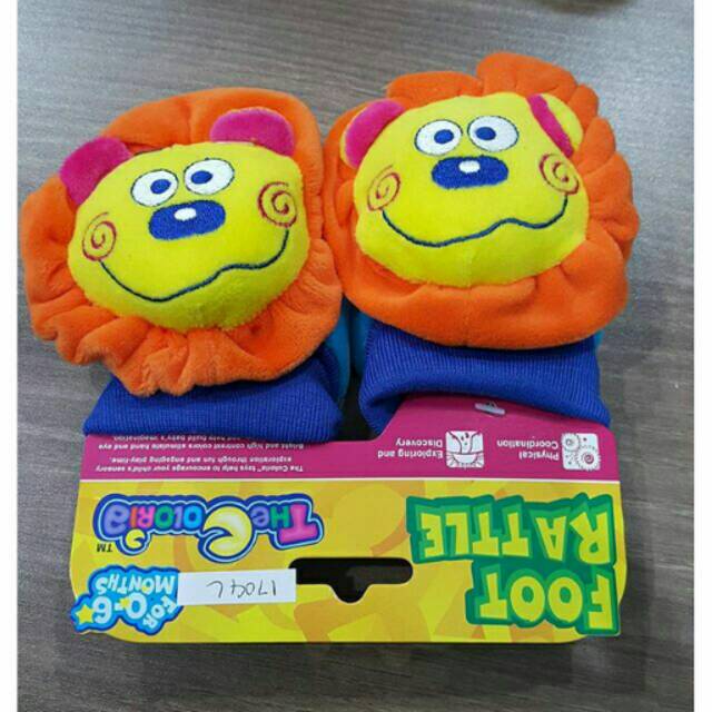 kaos kaki bayi rattle Lion