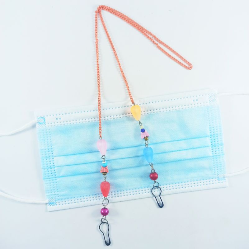 Tali Gantungan Masker Rantai Masker Kalung Masker Kekinian Strap Lanyard Mask Korea Handmade