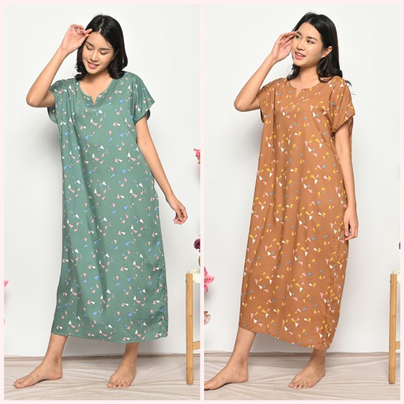 Daster habel Busui dan non busui terbaru original motif hits bahan premium panjang semata kaki