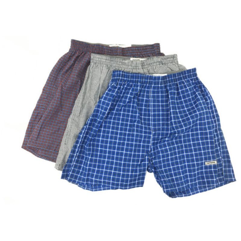 RENOMA UNDERWEAR MEN | CELANA DALAM PRIA ISI 3 | BOXER PRIA ORIGINAL