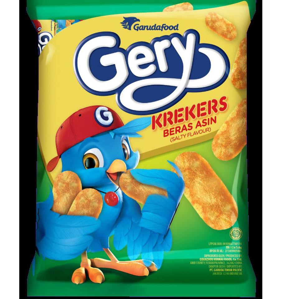 

【JOB】!!!! Gery Krekers Beras Asin isi 10 x 5.6G