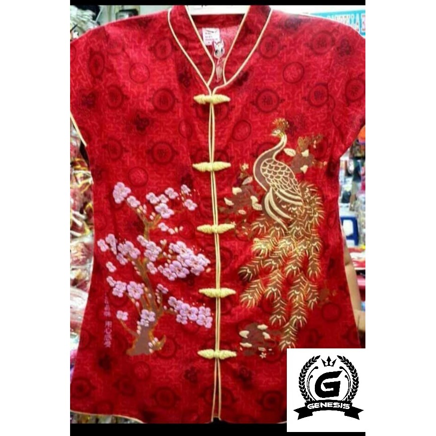Cheongsam Atasan Wanita Size S sampai 4XL