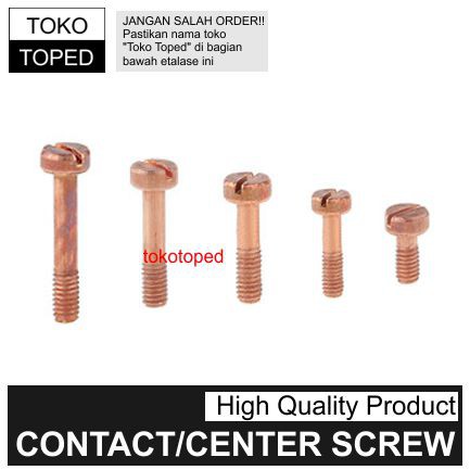 AN 510 Contact Screw | pin center replacement baut M2.5 mur screws