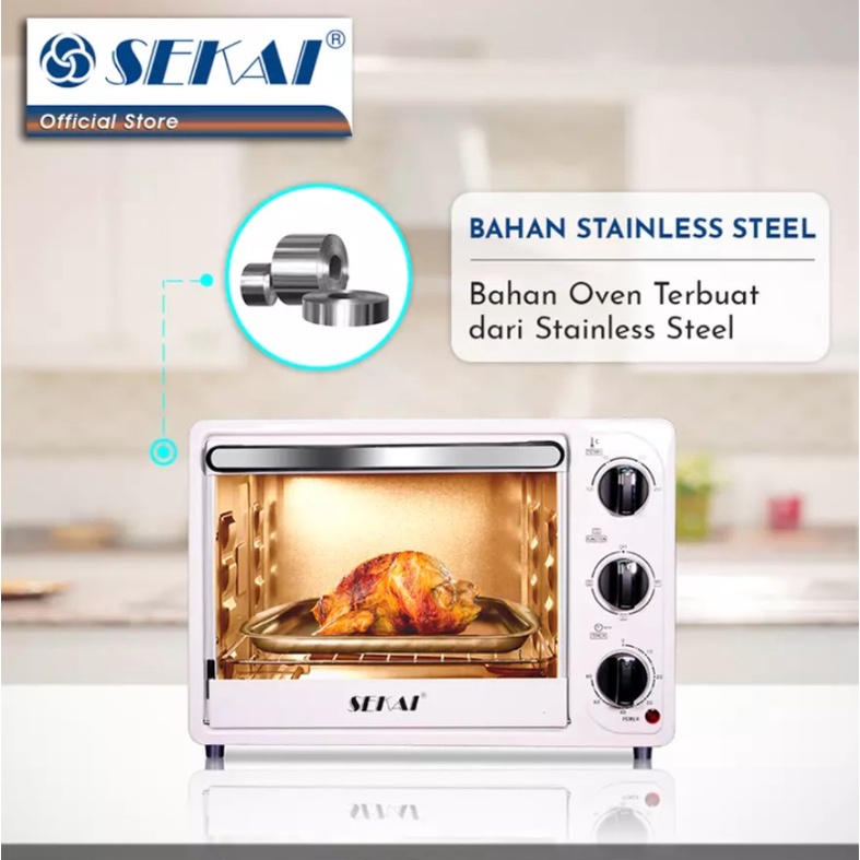 SEKAI Oven 18L OV180 Low Watt / OV 180 / OV-180