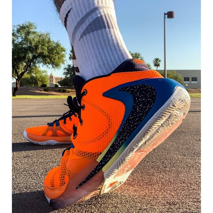 Sepatu Basket Nike Zoom Freak 1 All Bros Total Orange Premium Original