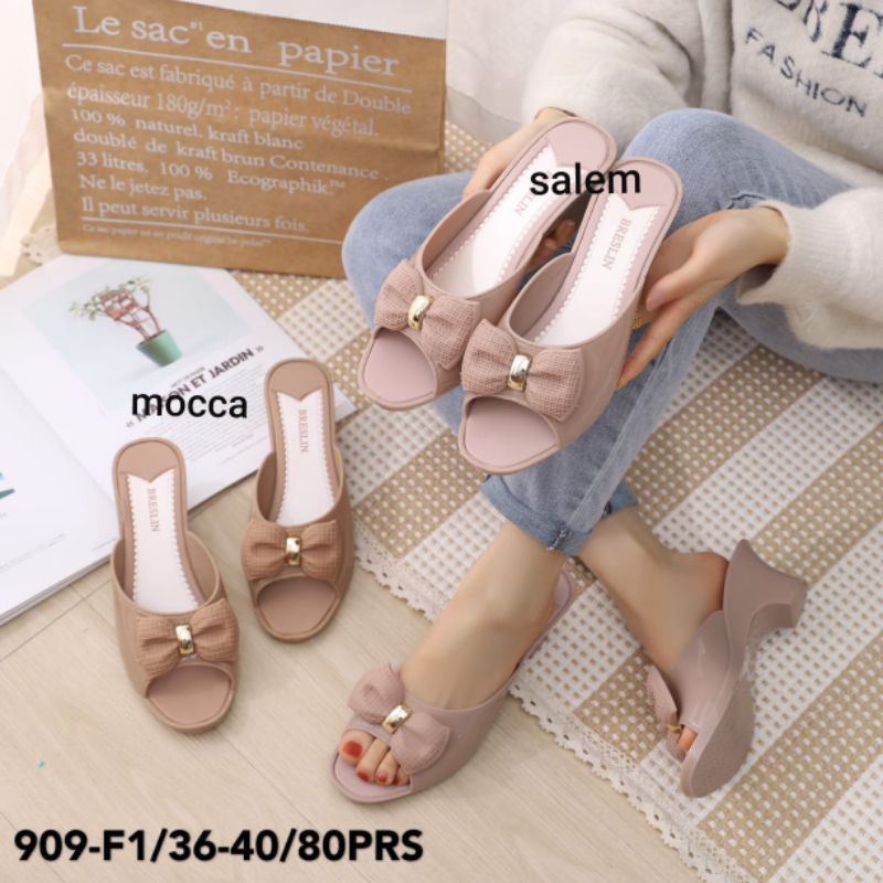 Sandal jelly wedges 909 pita breslin
