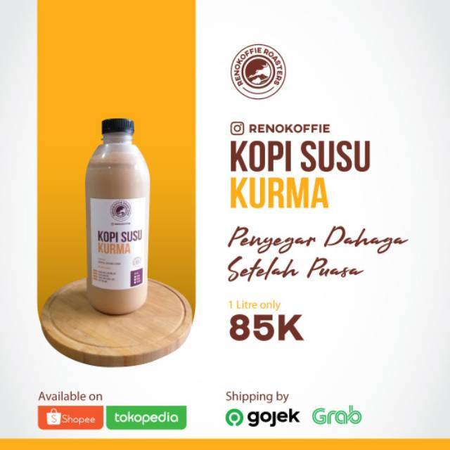 

Es Kopi Susu Kurma 1 Liter