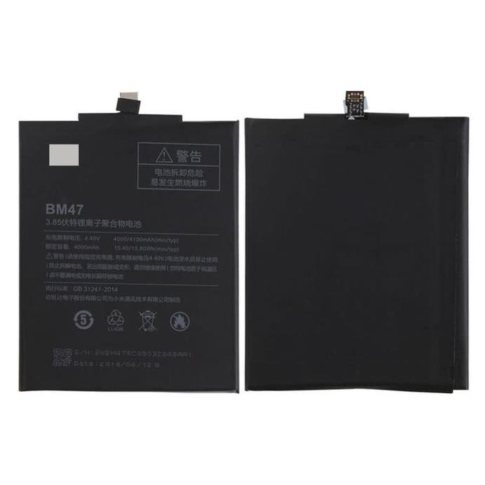 Baterai Xiaomi Redmi 4X Bm47 Bm 47 Bm-47 Original F2B4