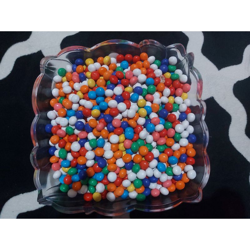 

1 Kg Biskuit Bola Bola Pelangi / Biskuit Chacha / Biskuit Kresbol Coklat