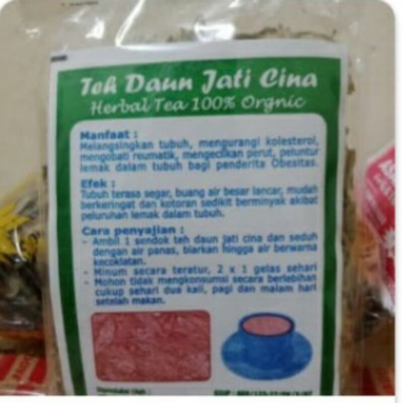 

Teh Daun Jati Cina Original