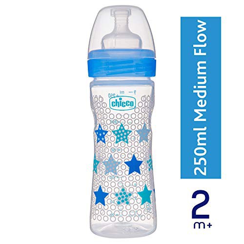 Chicco Bottle Well Being Medium PP 250ml Botol Susu 2m+
