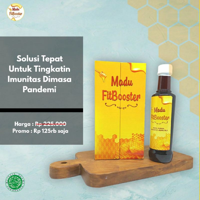

TERBAIK MADU FITBOOSTER IMUN BOOSTER HERBAL ALAMI MADU ASLI MURNI KAYA MANFAAT