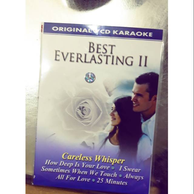 Vcd ORIGINAL KARAOKE "BEST EVERLASTING" VOL 2