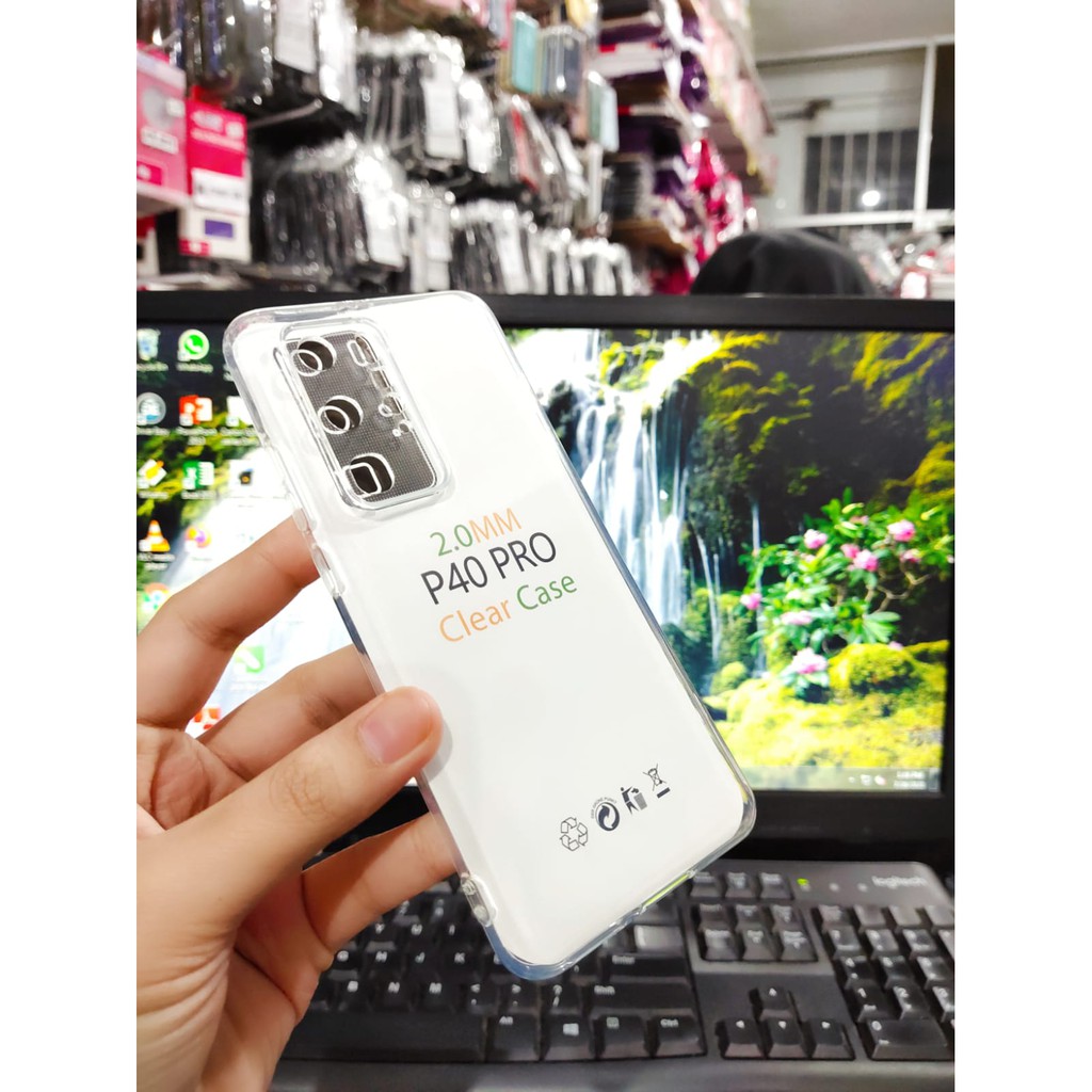 SoftCase OEM Transparan Huawei P40 Pro Nova 5T Honor 20 Clear Ultra Thin TEBAL 2.0mm SUPER CLEAR