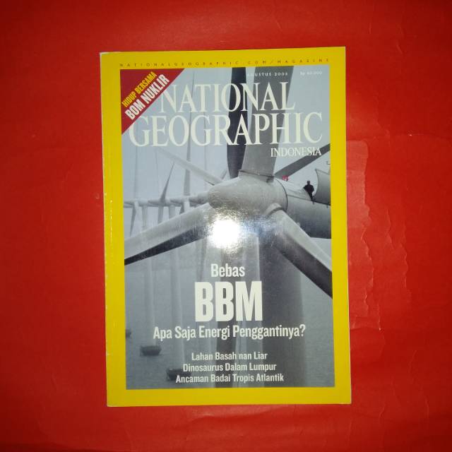 Majalah national geographic Agustus 2005