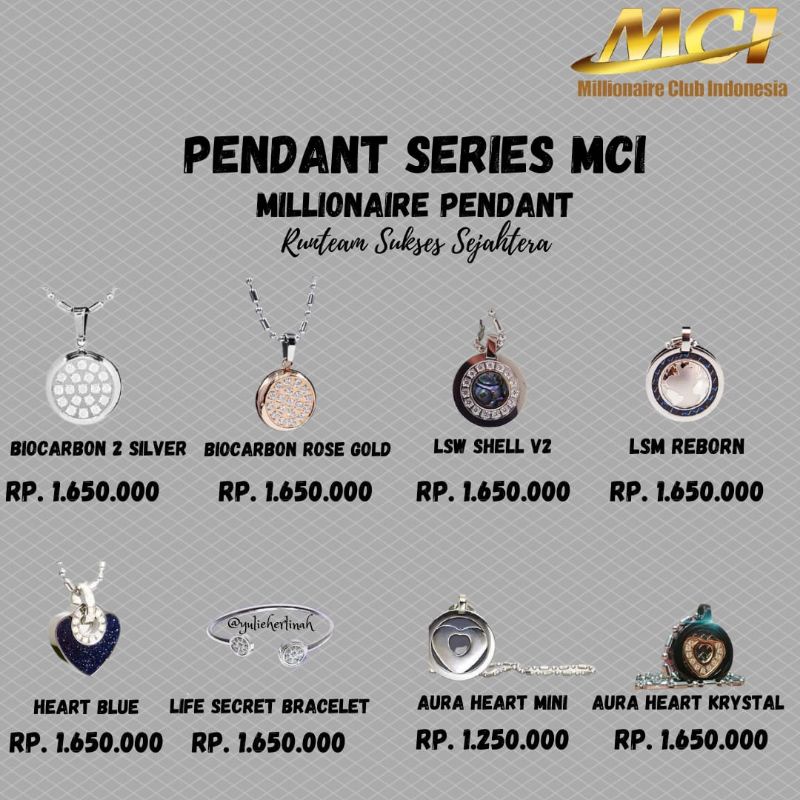 KALUNG PENDANT MCI Original