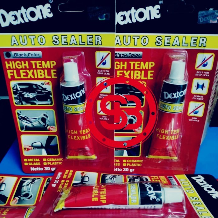 lem Dextone auto Sealer 30gr ( hitam )