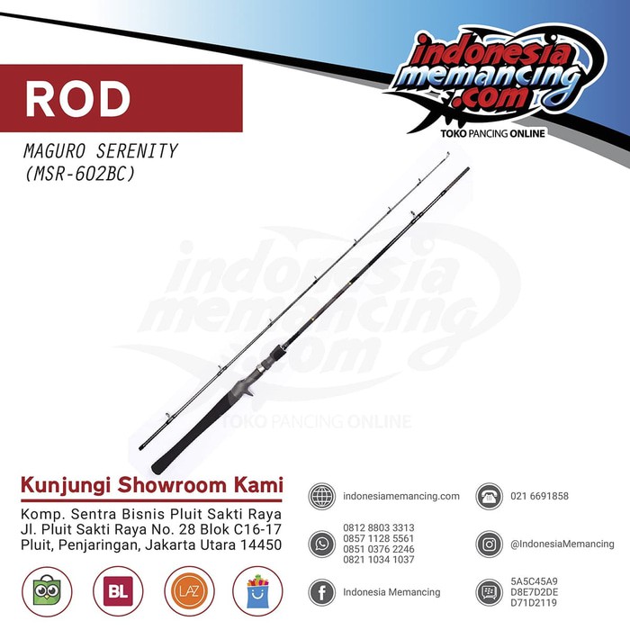 Joran Maguro Speed Jerk 602BC panjang 180CM AP-1471