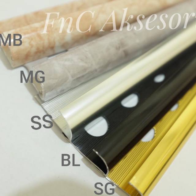 Tile Trim / Kuku Macan Aluminium / Bon Bon Aluminium