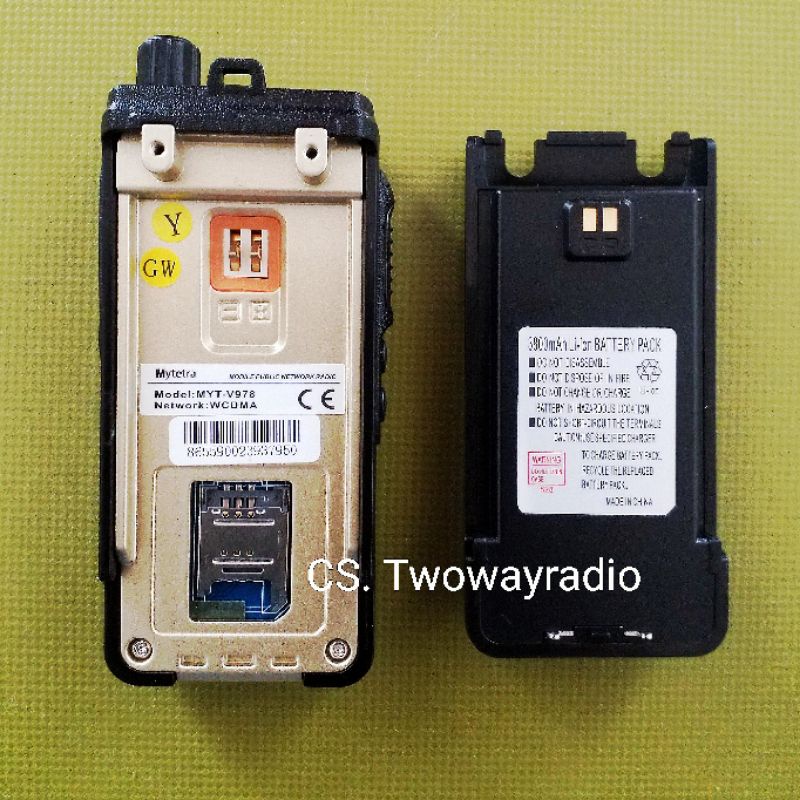 POC MYTETRA V978 - MOBILE PUBLIC NETWORK RADIO - HT GSM CDMA MYT V-978