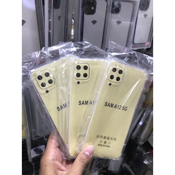 SOFT CASE SILICON CRACK CLEAR BENING TPU SILICON FOR SAMSUNG A12/M12