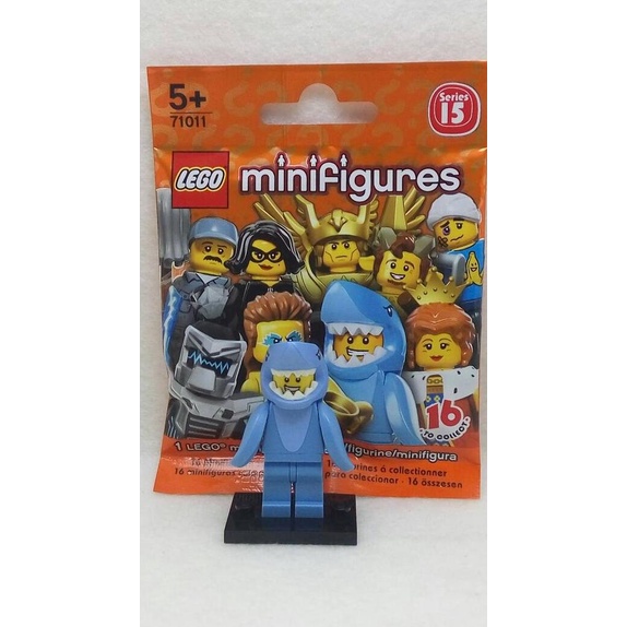 '+'+'+'+] Lego minifigure shark suit