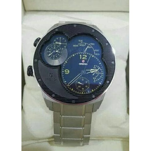 Jual EXPEDITION 6737   E6737 SILVER BLACK  GARANSI RESMI 1TAHUN Murah