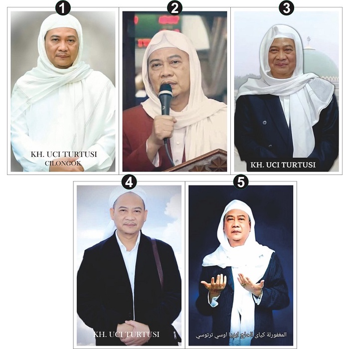 Foto Abah Uci / Foto Kiai Uci / Poto Kiai Uci Cilongok / Poster Abah Uci /poster / hiasan dinding
