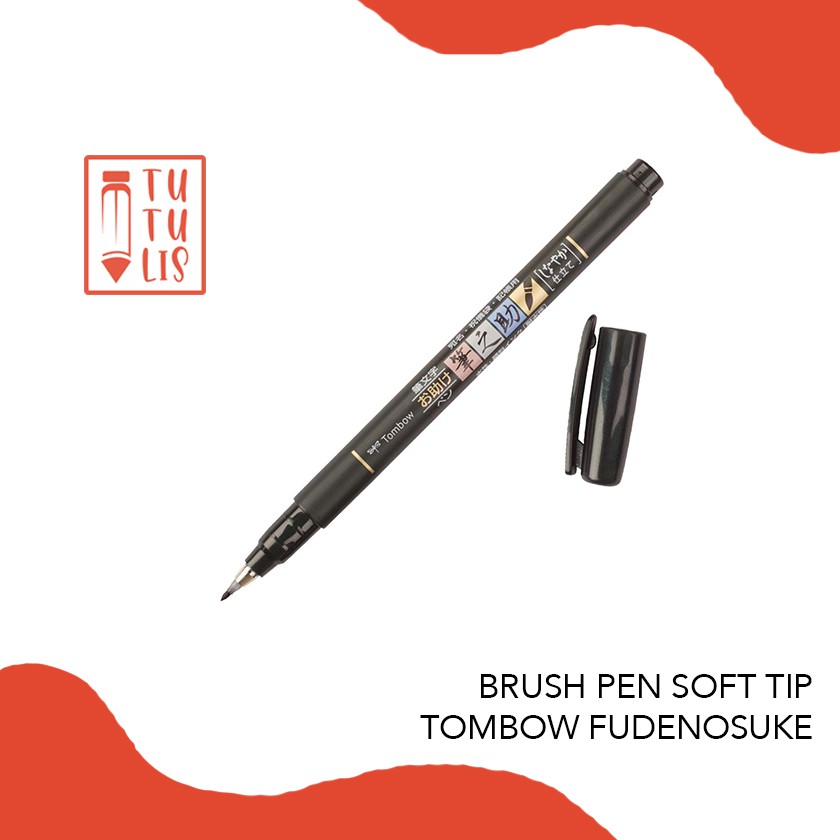 

Tombow Fudenosuke Brush Pen Soft Tip