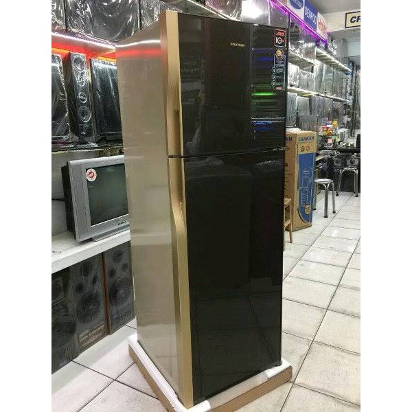 Kulkas 2 Pintu Polytron Prm 21 Q Belezza 3 Glass Door Low Watt Garansi 10 Th Shopee Indonesia