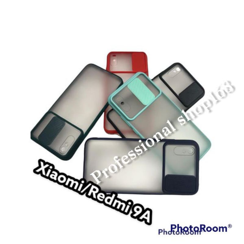 PS - XIAOMI REDMI 9A CASE SLIDE CAMERA PROTECTOR SLIDING COVER PELINDUNG KAMERA SILIDING GESER BUMPE