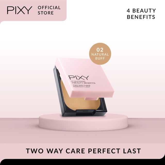 Pixy UV Twc Perfect Last - 02 Natural Buff (4 Beauty Benefits)