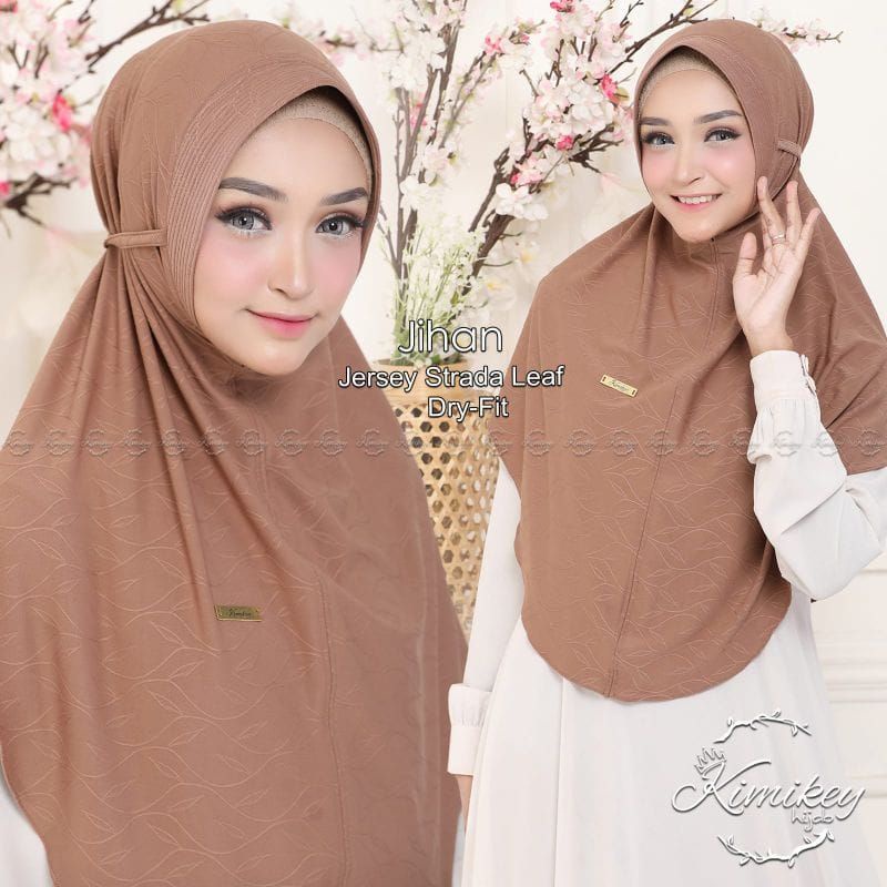 PROMO !! HIJAB INSTAN JIHAN ORIGINAL BY KIMIKEY || BERGO PAD JIHAN OI GINAL KIMIKEY || HIJAB INSTAN JIHAN TERMURAH BEST SELLER