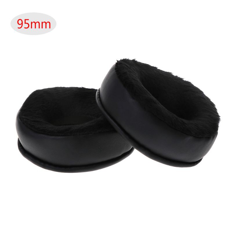 btsg 2PCS Headphones Foam Ear Pads Cushion Earpad Velvet Replacement for Beyerdynamic Sennheiser Sony