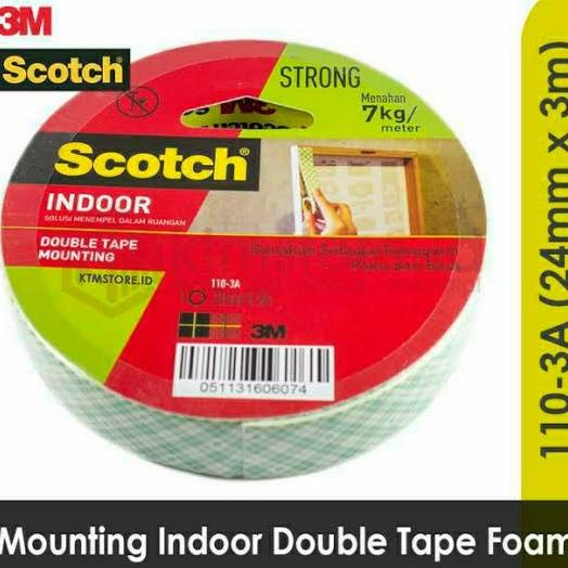 

double tape 3m maksimum 7 kg CUCI GUDANG