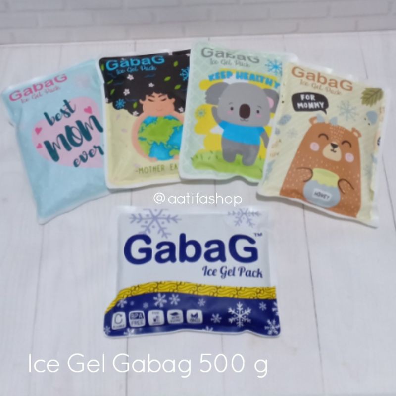 Ice Gel Gabag 200 gram &amp; 500 gram | ice gel pack | pendingin ASI