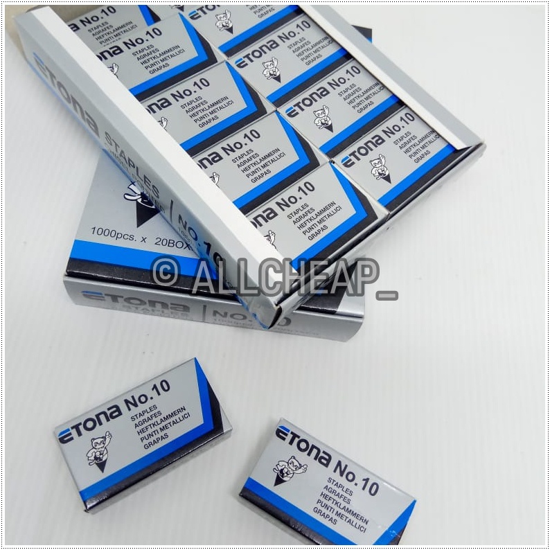 isi stapler staples etona no 10