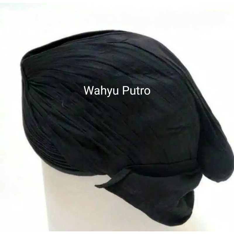 Blangkon alus cuci lipat polos sompil kupluk jogja sunan kalijogo gus miftah oleh oleh jogja solo pe