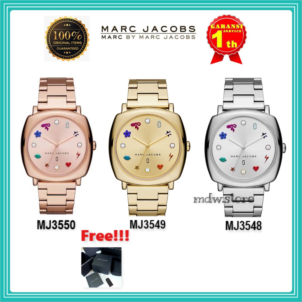 Original MJ Type MJ3550 MJ3548 MJ3549 Jam Tangan Wanita