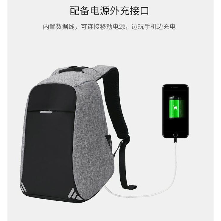 Tas Anti Maling - Ransel Anti Maling - Backpack Anti Maling Upgrade