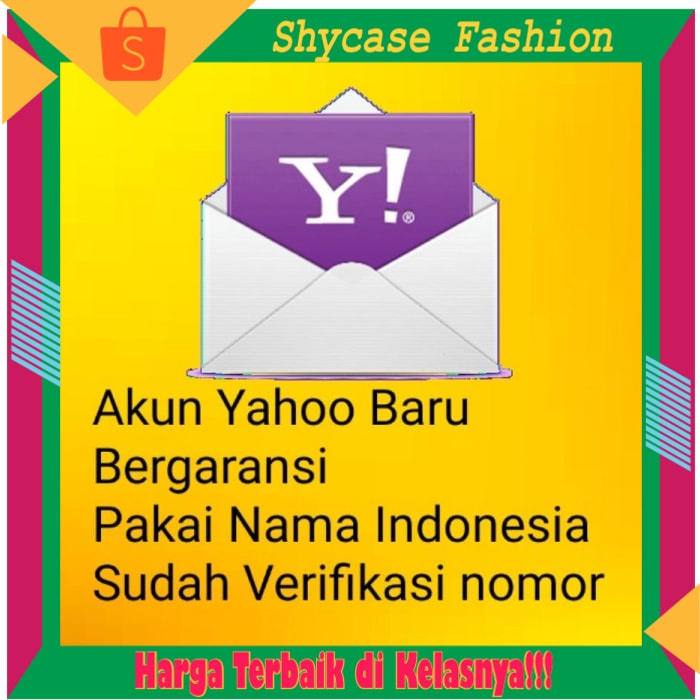 Shy 11822 Terlaris Akun Email Yahoo Baru Sudah Verifikasi Nomor Best Bebas Ongkir