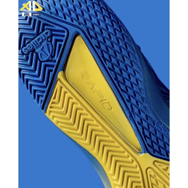 Sepatu Basket Ardiles AD2 Cyclone Biru Kuning